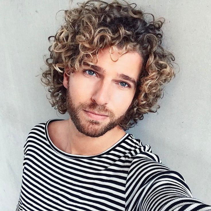 Long Curly Hairstyles Male
 510 best Male Curly Hair images on Pinterest