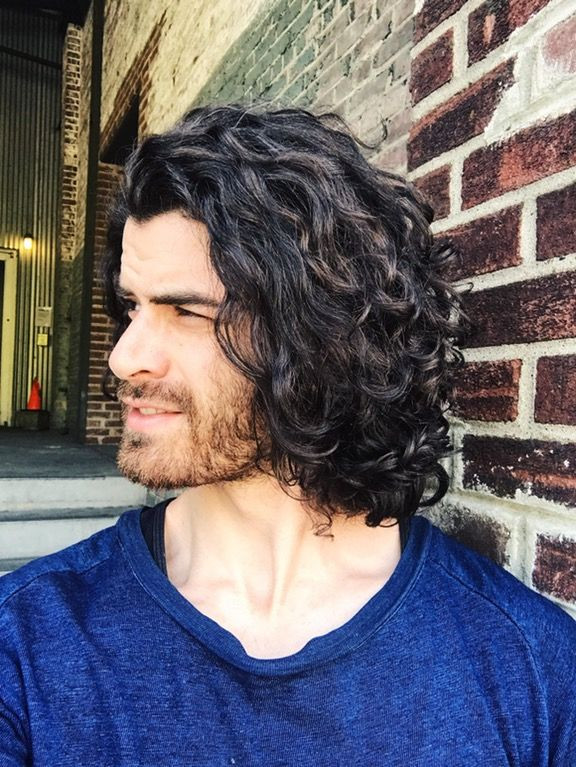 Long Curly Hairstyles Male
 long curly hair for men long curly hair men rizos