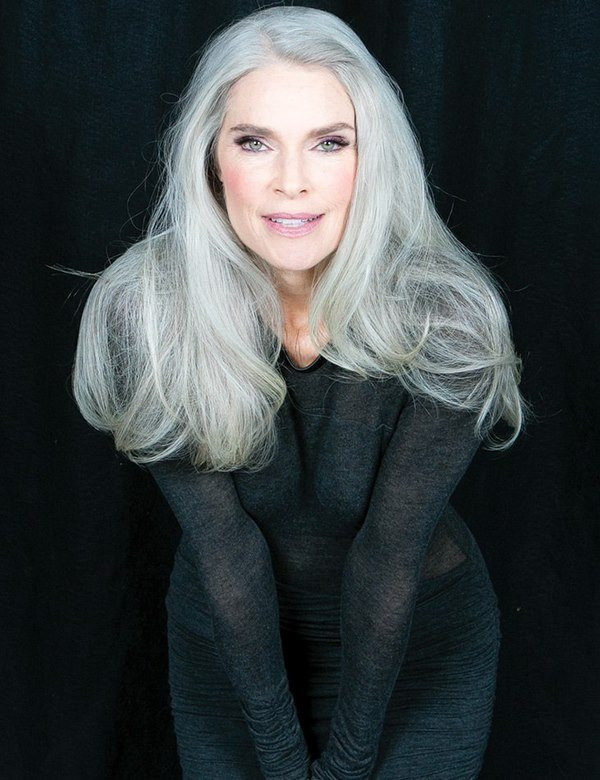 Long Grey Hairstyles For Women Over 50
 Hairstyles for women over 50 for a unique and modern
