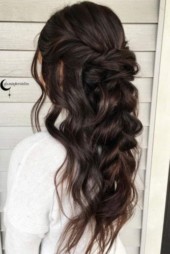 Long Hair Bridesmaid Hairstyles
 30 HALF UP HALF DOWN BRIDESMAID HAIRSTYLES – My Stylish Zoo
