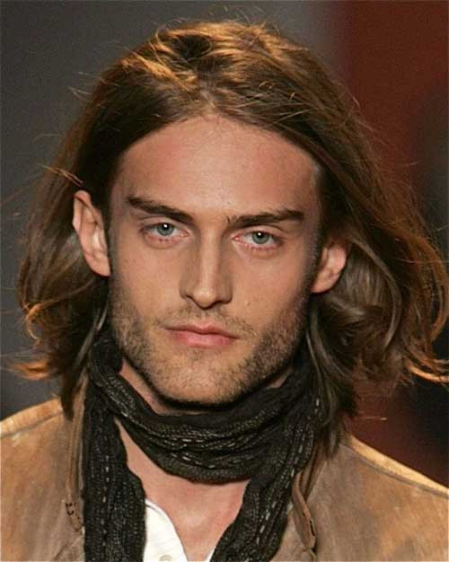 Long Hairstyles For Guys With Thick Hair
 Long Hairstyles for Men with Thick Hair