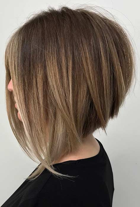 Long Stacked Hair Cut
 23 Stacked Bob Haircuts That Will Never Go Out of Style