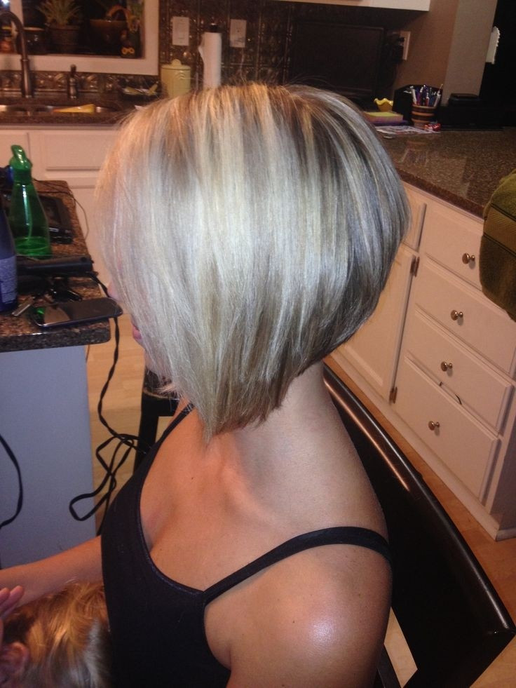 Long Stacked Hair Cut
 30 Short Bob Hairstyles For Women 2015