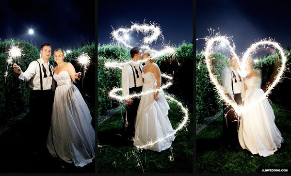 Long Wedding Sparklers
 15 Creative And Unique Guest Book Alternatives