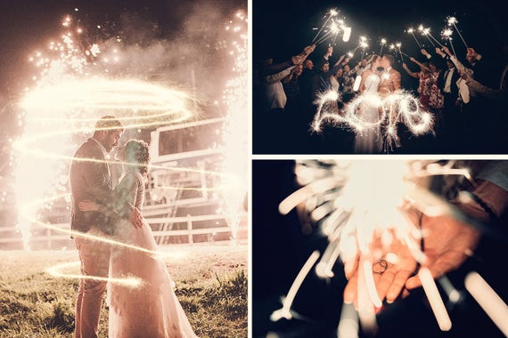 Long Wedding Sparklers
 Wedding Sparklers shop Overlays Long by All gNeed