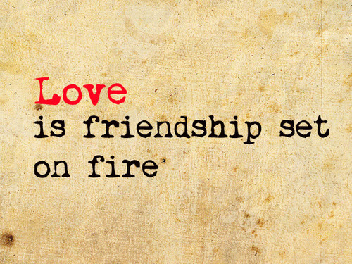 Love Friendship Quotes
 Love over Friendship