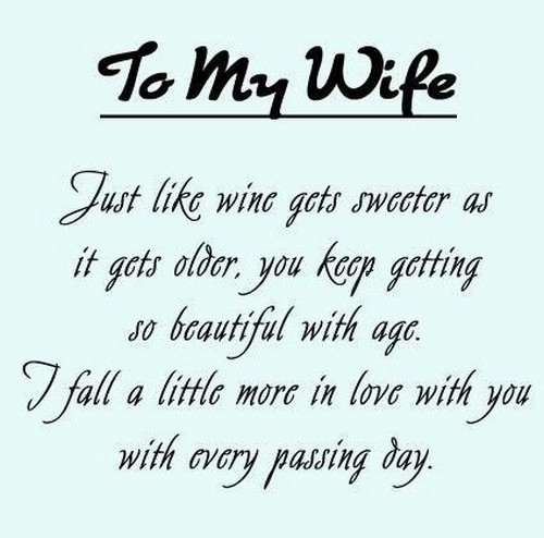 Love Quote For My Wife
 40 Love Quotes For Wife