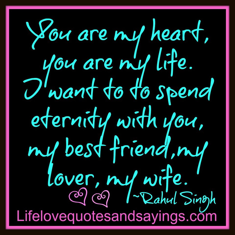 Love Quote For My Wife
 Love Quotes For Wife QuotesGram