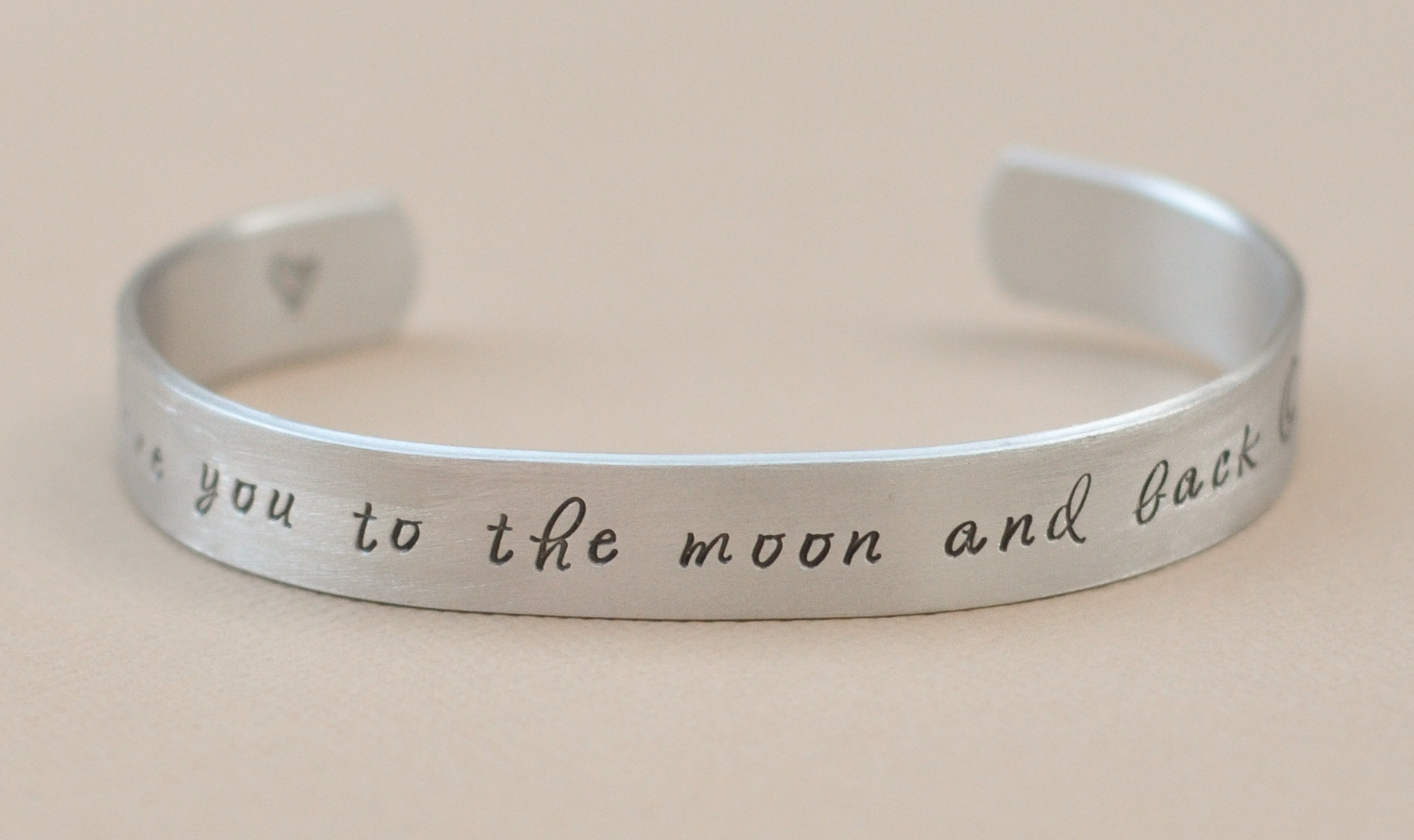 Love You To The Moon And Back Bracelet
 I love you to the moon and back – bracelet outside