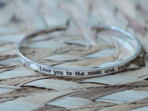 Love You To The Moon And Back Bracelet
 LOVE YOU TO THE MOON AND BACK BRACELET