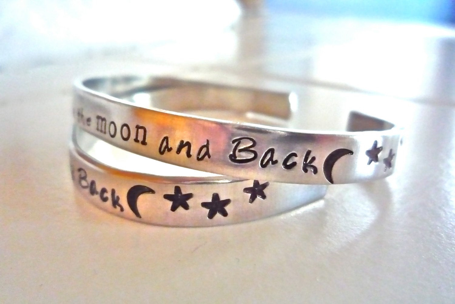 Love You To The Moon And Back Bracelet
 I Love You To The Moon and Back Bracelet Mother Daughter Gift