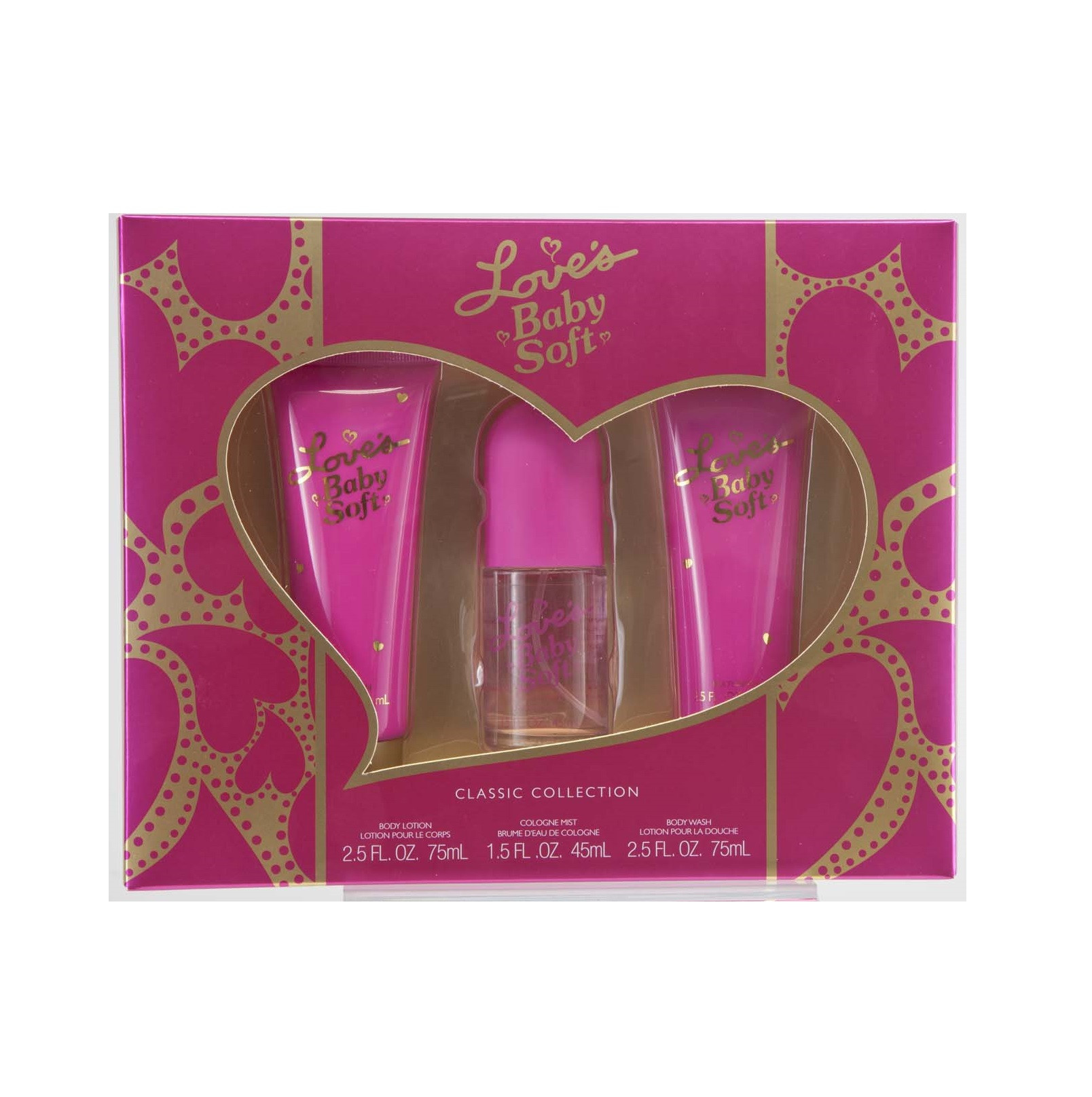 Loves Baby Soft Perfume Gift Set
 Love s Baby Soft 3 piece Fragrance Gift Set for Women