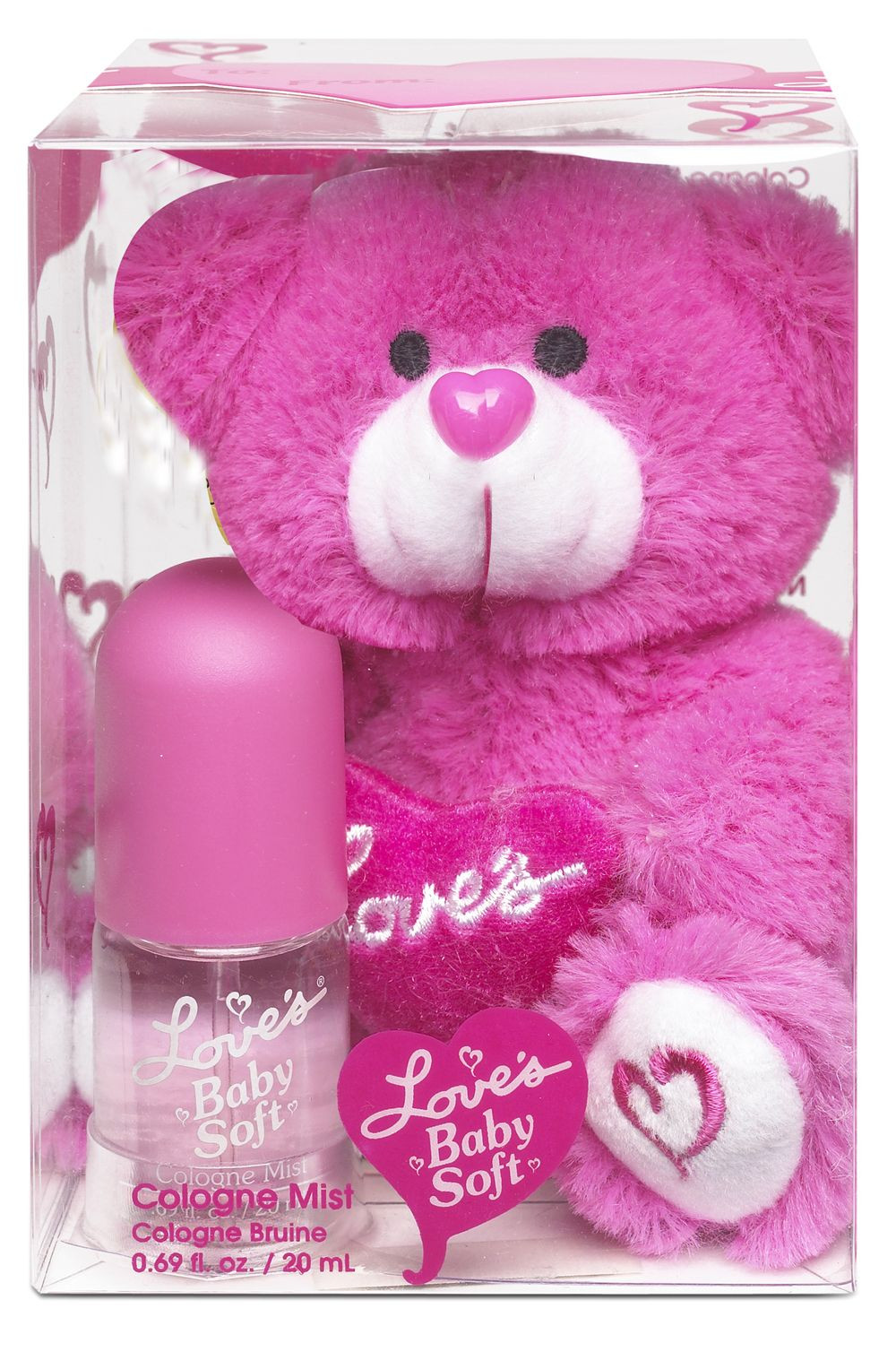 Loves Baby Soft Perfume Gift Set
 Love s Baby Soft Fragrance Gift Set with Bear