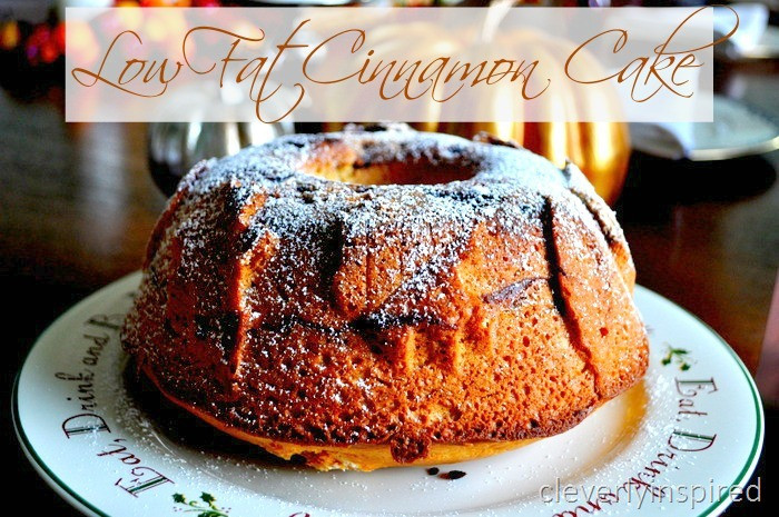 Low Calorie Cake Recipe
 Low fat cinnamon cake recipe