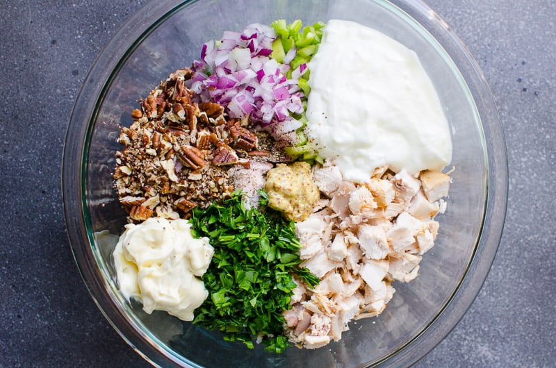 Low Calorie Chicken Salad Recipe
 Healthy Chicken Salad Recipe iFOODreal Healthy Family