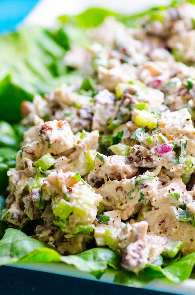 Low Calorie Chicken Salad Recipe
 Healthy Chicken Salad Recipe iFOODreal Healthy Family
