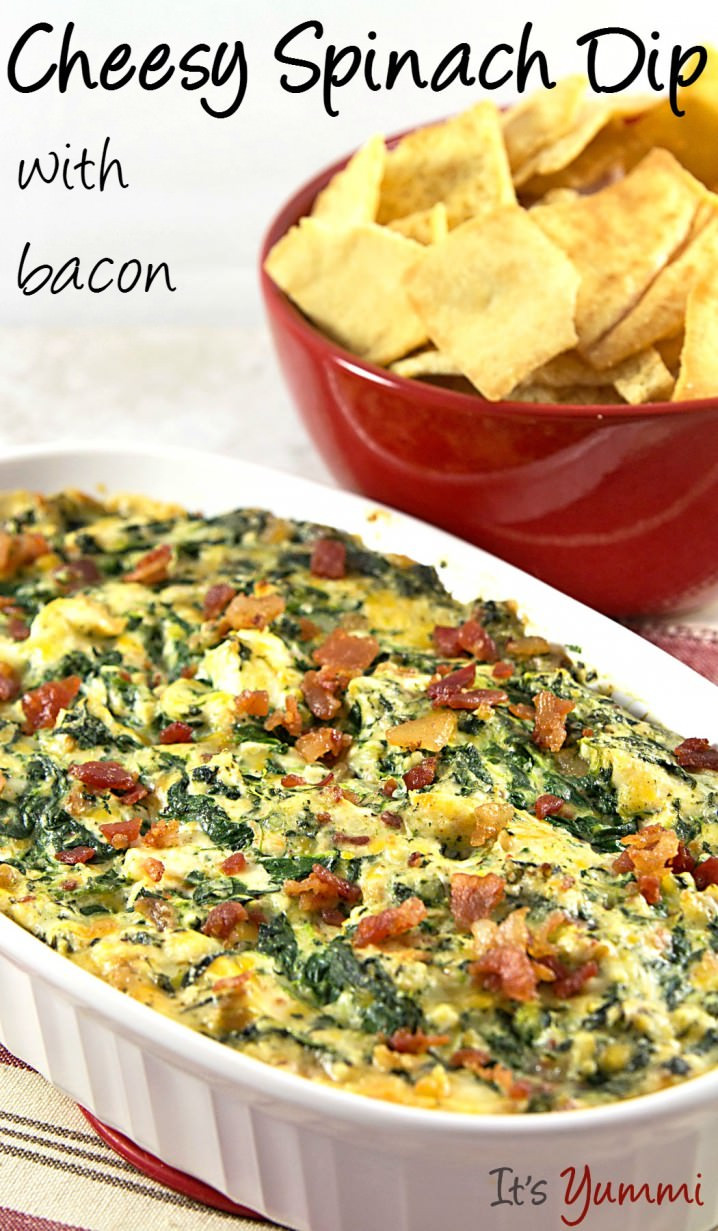 Low Calorie Spinach Recipes
 Warm Spinach Dip with Bacon Low Carb Gluten Free