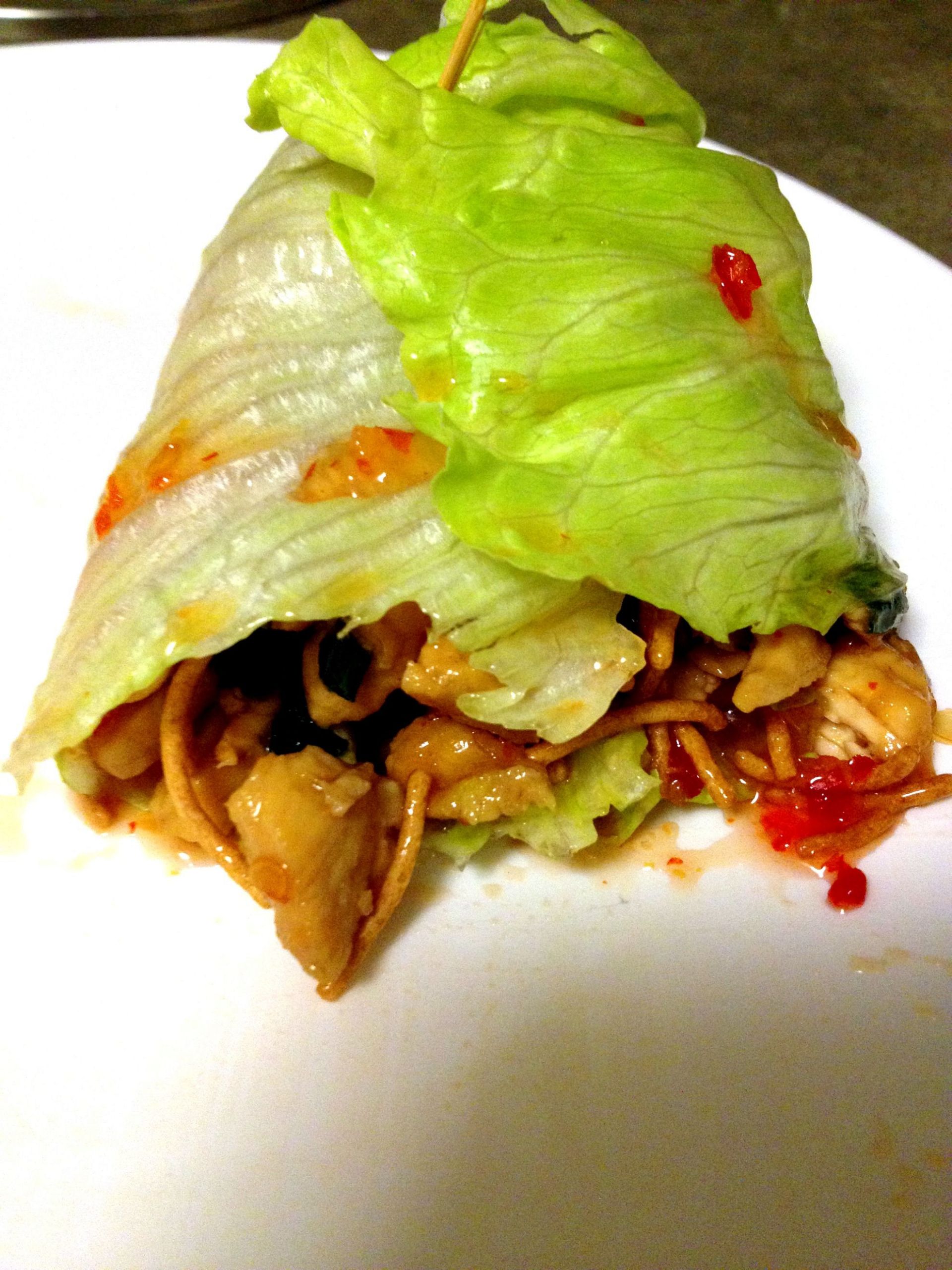 Low Calorie Wrap Recipes
 Low Calorie Thai Chicken Lettuce Wrap