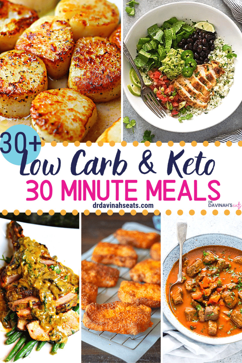 The Best Low Carb 30 Minute Meals - Home, Family, Style and Art Ideas