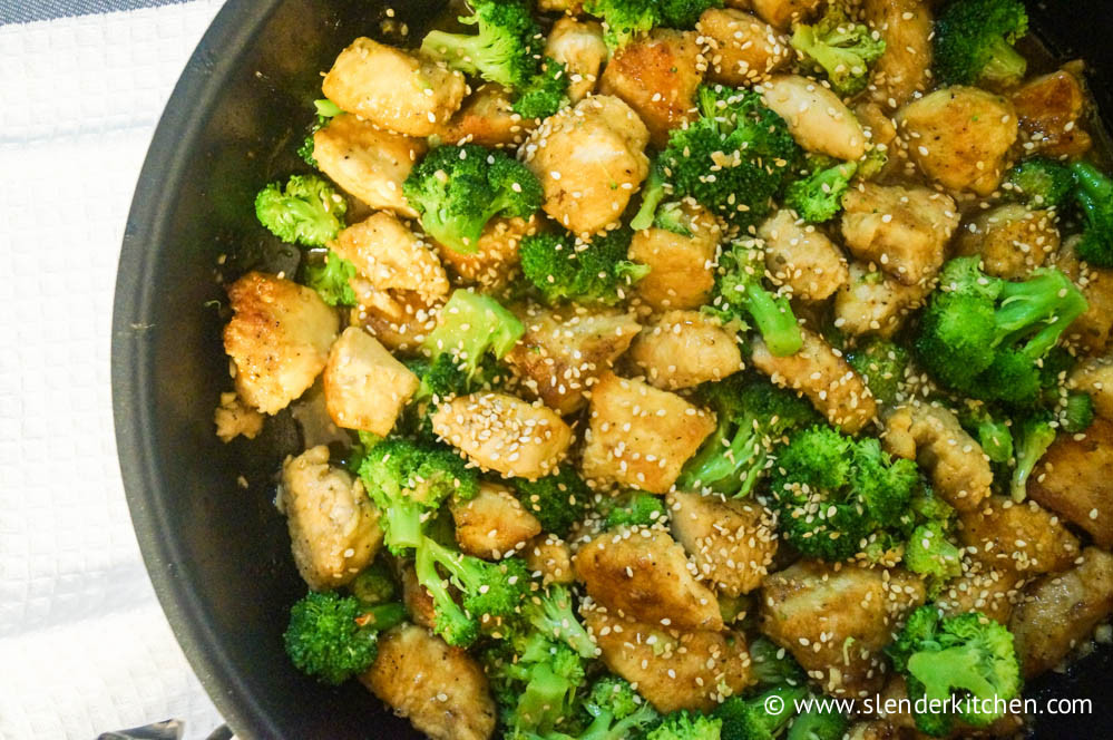 Low Carb Broccoli Recipes
 Low Carb Sesame Chicken and Broccoli Slender Kitchen