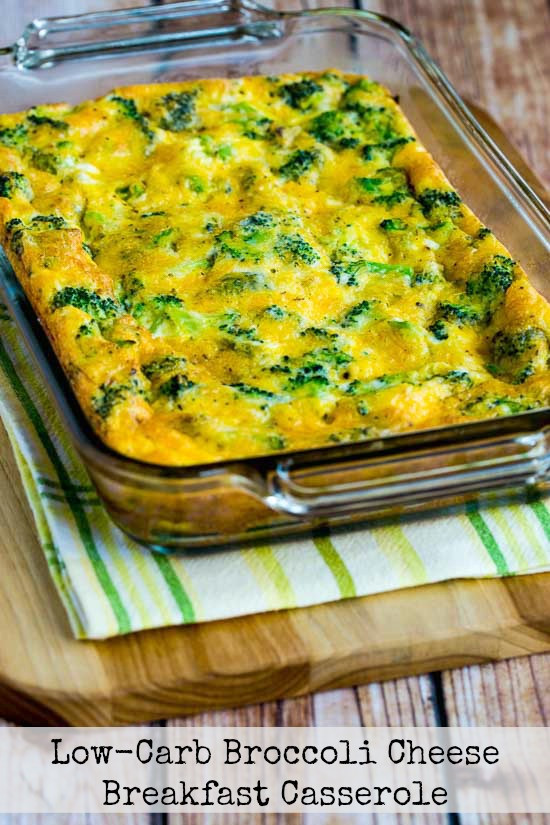 Low Carb Broccoli Recipes
 Kalyn s Kitchen Low Carb Broccoli Cheese Breakfast Casserole