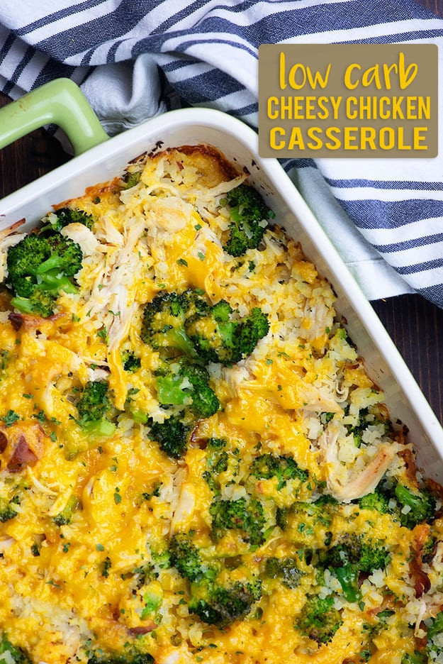 Low Carb Broccoli Recipes
 Cheesy Chicken Low Carb Casserole — Buns In My Oven