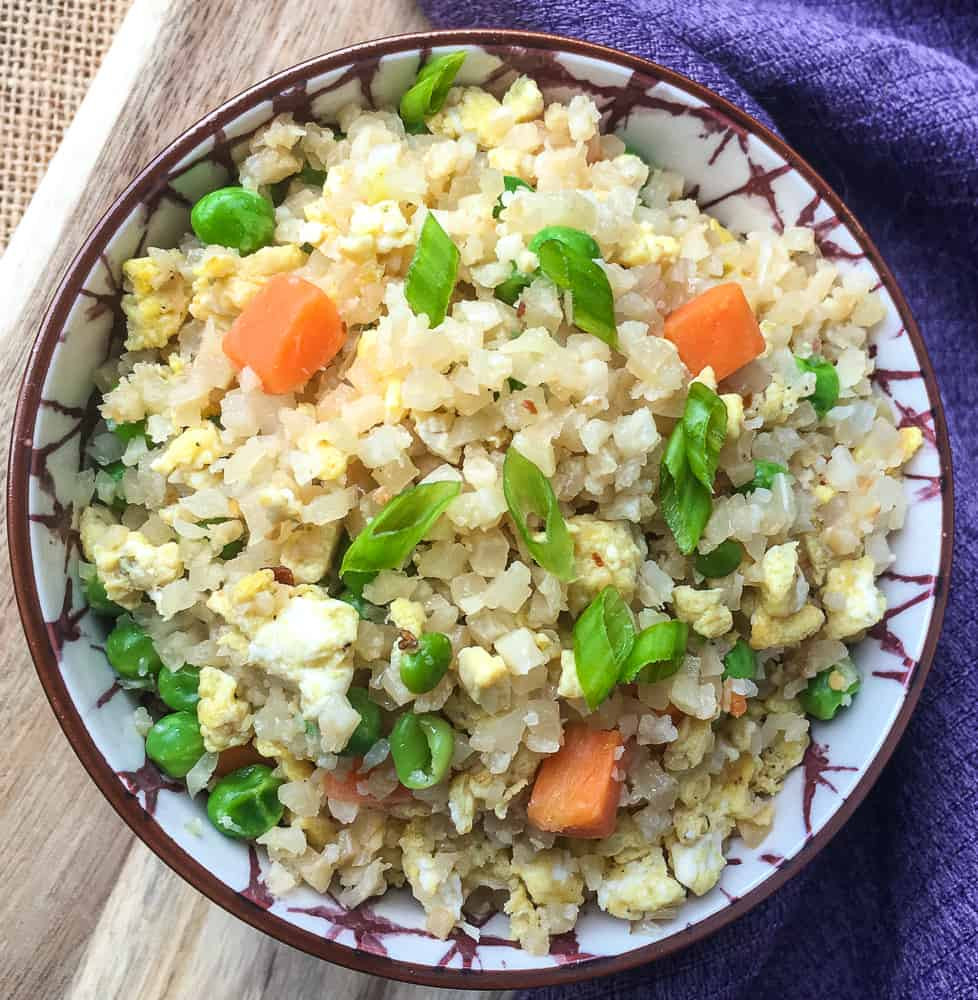 Low Carb Brown Rice
 Low Carb Cauliflower Fried Rice