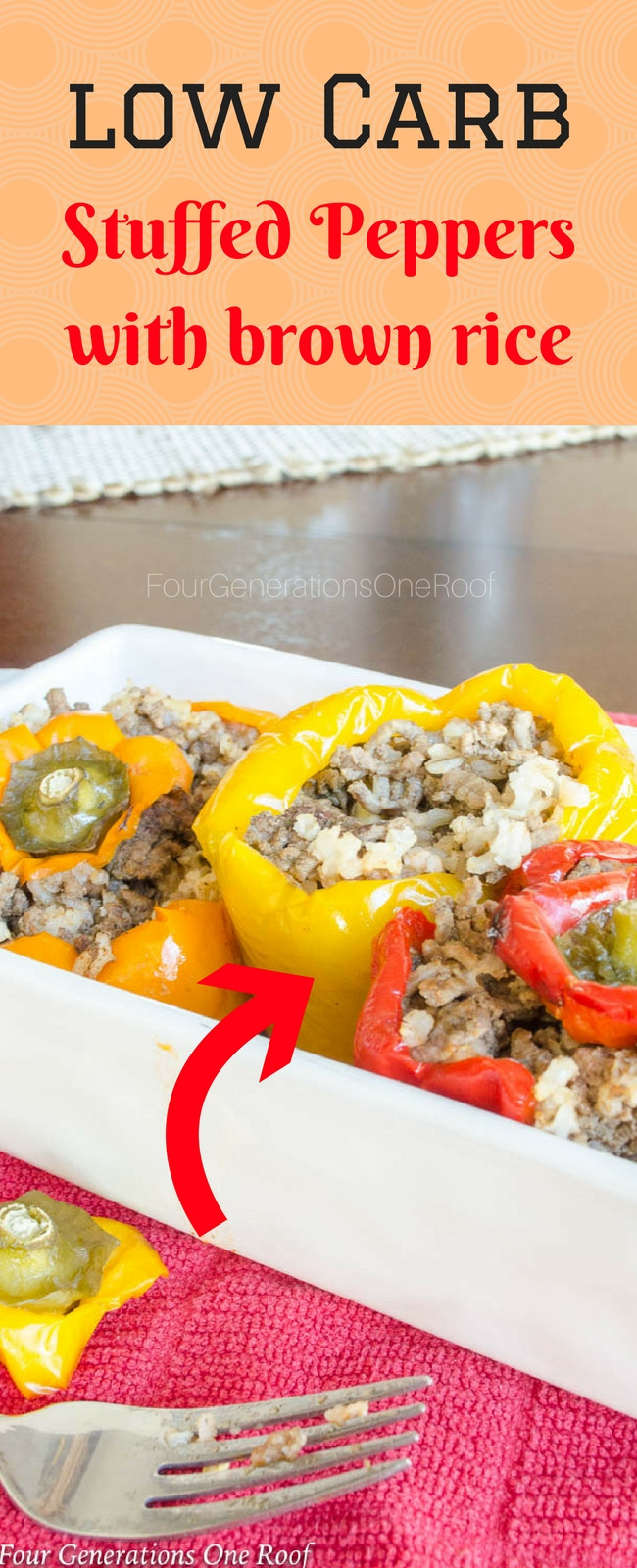 Low Carb Brown Rice
 Fast Low Carb Stuffed Peppers with Brown Rice Four
