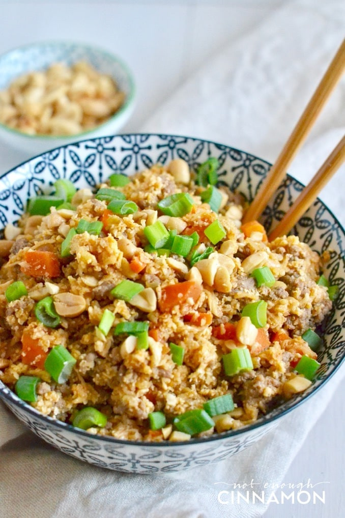 Low Carb Brown Rice
 Asian Cauliflower Fried Rice low carb