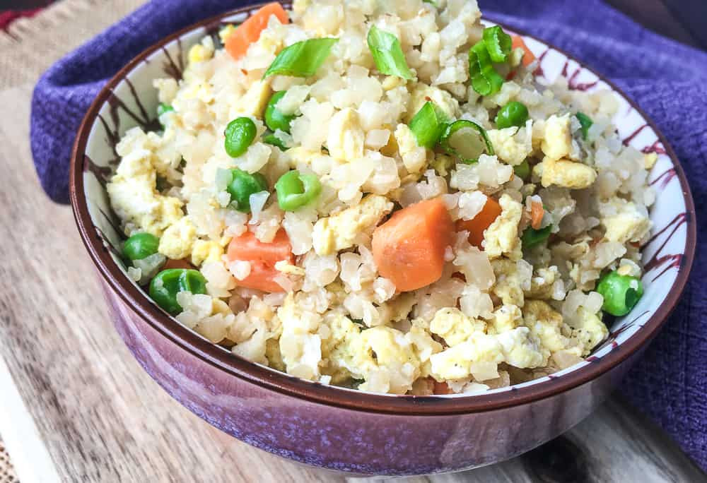 Low Carb Brown Rice
 Low Carb Cauliflower Fried Rice