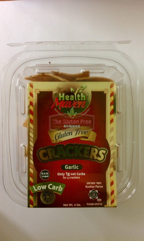 Low Carb Crackers Brands
 Health Maven All Natural Garlic Crackers LOW CARB