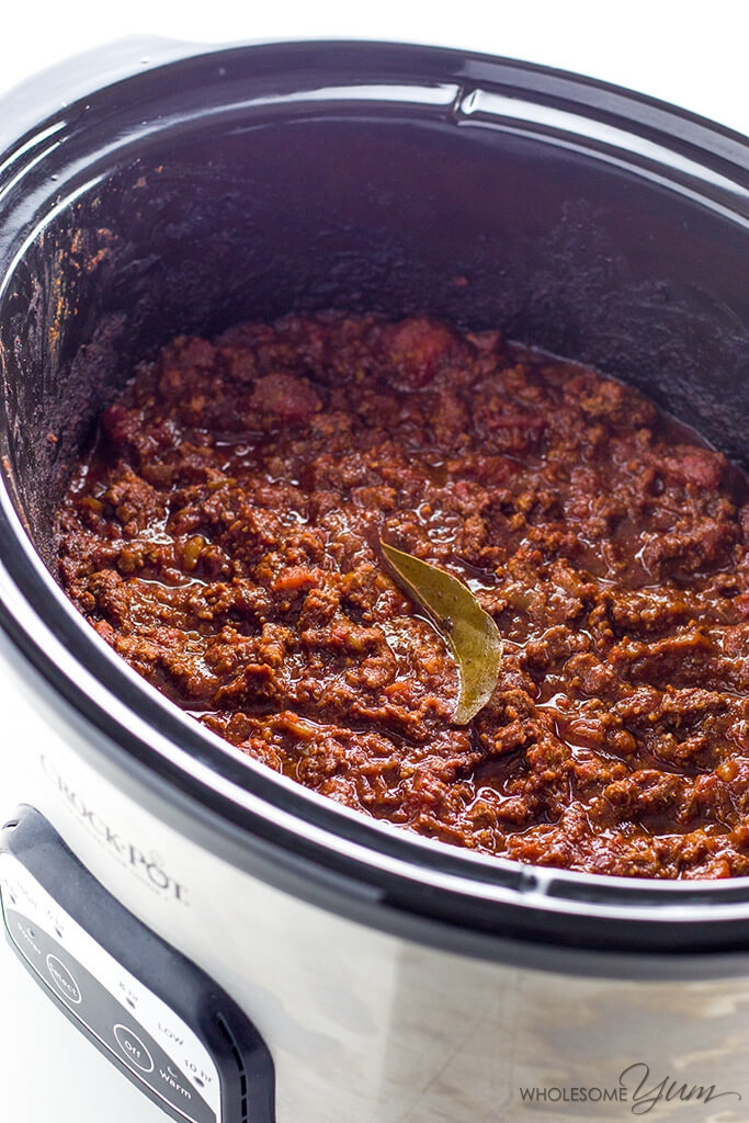 Low Carb Crock Pot Recipes Ground Beef
 Keto Low Carb Chili Recipe Crock Pot or Instant Pot Paleo