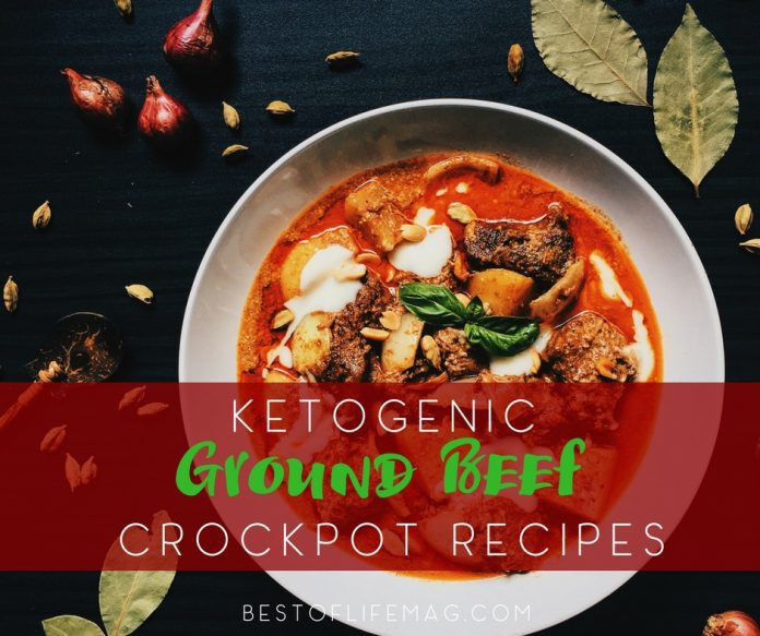Low Carb Crock Pot Recipes Ground Beef
 Keto Ground Beef Crockpot Recipes