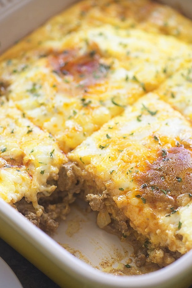 Low Carb Mexican Casserole With Ground Beef
 Low Carb Taco Casserole — Buns In My Oven