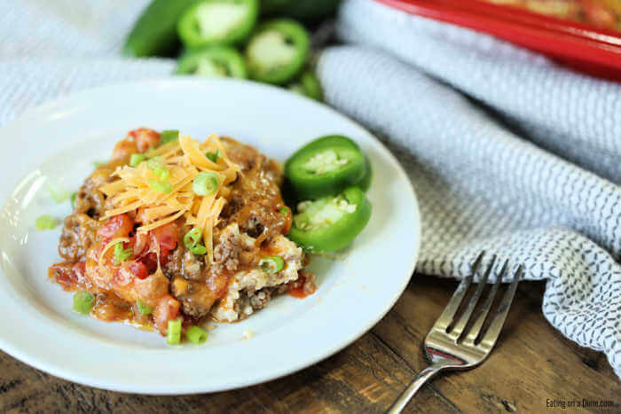 Low Carb Mexican Casserole With Ground Beef
 Low Carb Taco Casserole Recipe Keto Taco Casserole