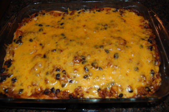 Low Carb Mexican Casserole With Ground Beef
 Mexican Ground Beef Tortilla Layer Casserole Recipe