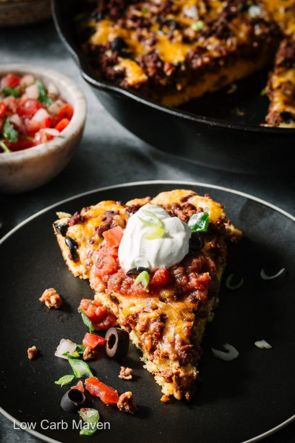 Low Carb Mexican Casserole With Ground Beef
 Mexican Cornbread Casserole Taco Pie low carb