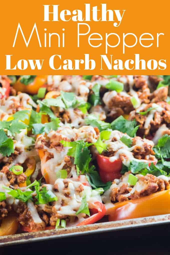Low Carb Nachos
 Healthy Mini Pepper Low Carb Nachos