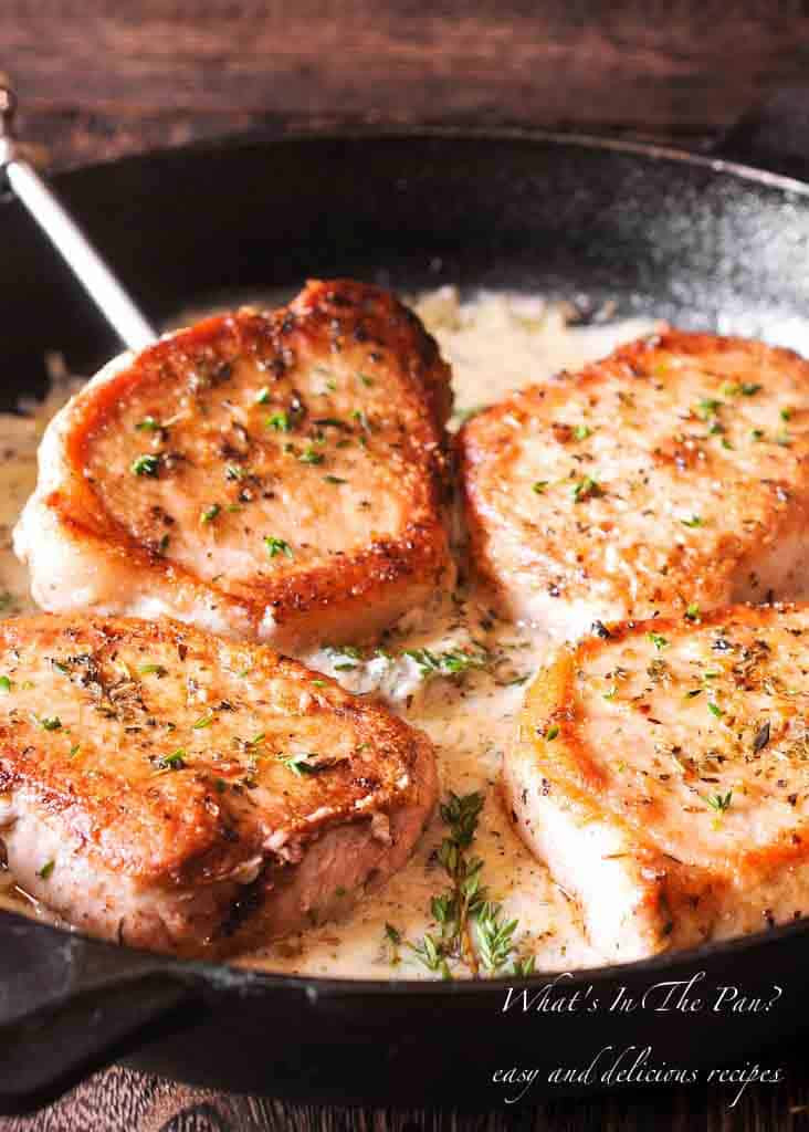 Low Carb Pork Recipes
 Creamy Low Carb Pork Chops Gluten Free What s In The Pan