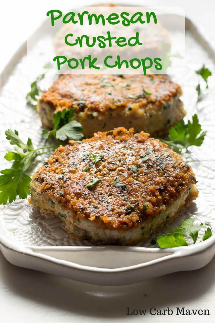 Low Carb Pork Recipes
 Easy Parmesan Crusted Pork Chops boneless