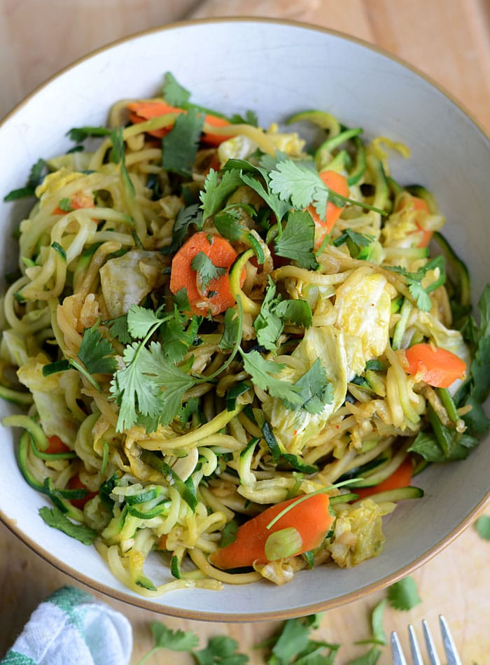 Low Carb Vegan Recipes
 Zucchini Noodle Low Carb Vegan Chow Mein Quick & Easy