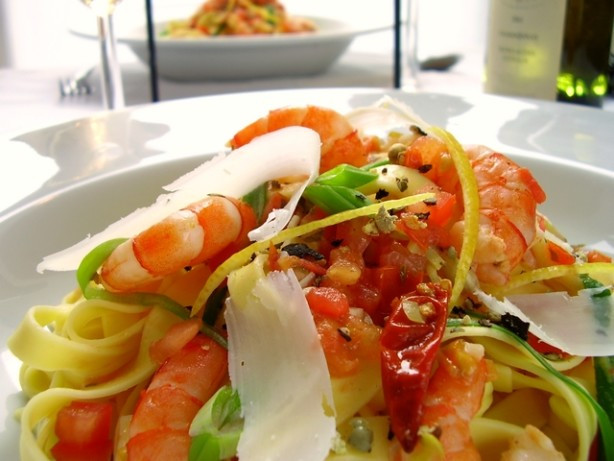 Low Cholesterol Pasta Recipes
 Easy Spicy Shrimp Pasta Low Fat Recipe Food