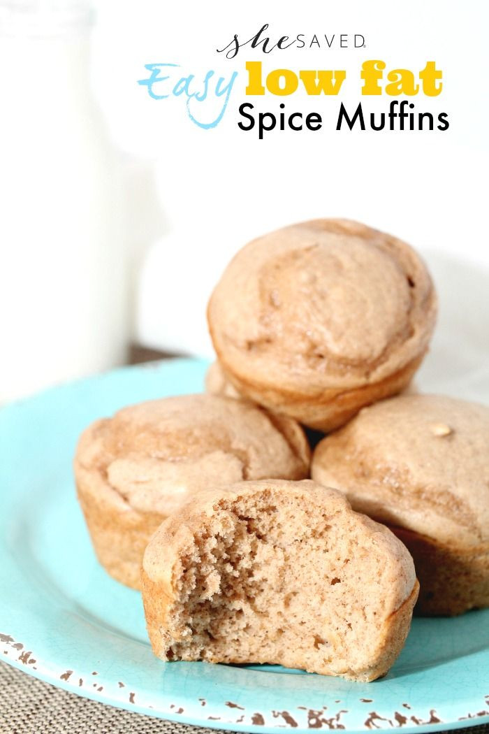 Low Fat Muffin Recipes
 Easy Low Fat Spice Muffin Recipe