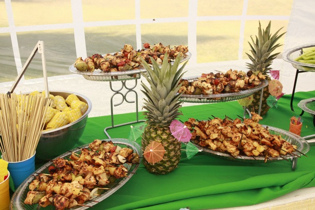 Luau Party Food Ideas For Adults
 Luau Themed 1st Birthday Party
