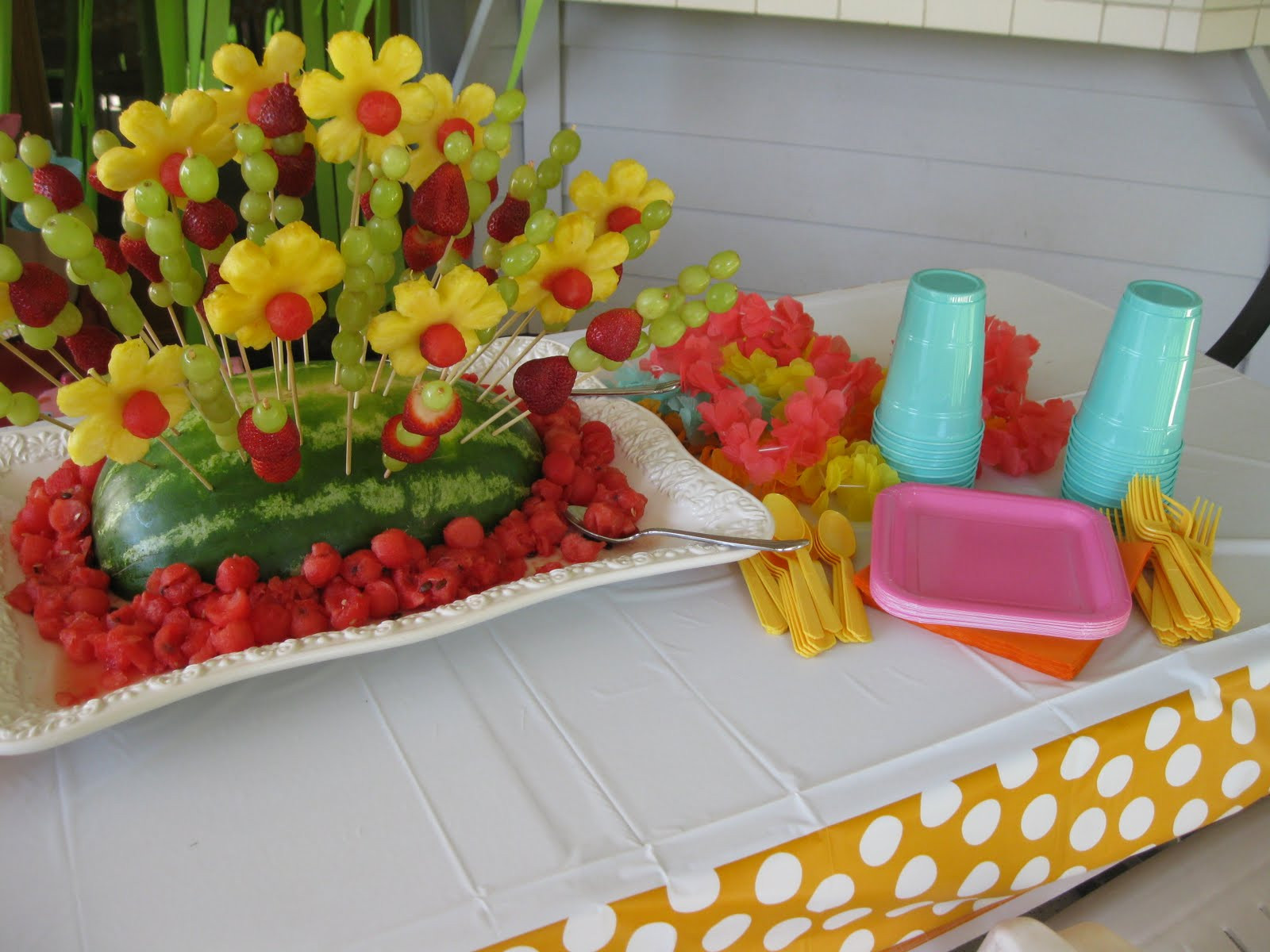 Luau Party Food Ideas For Adults
 Sweet Shoppe Girly Luau Birthday Party