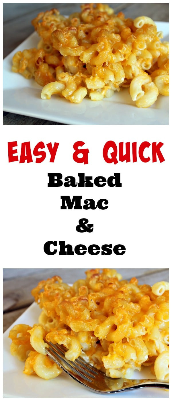 Macaroni And Cheese Baked Recipe Easy
 Easiest Ever Baked Macaroni and Cheese with VIDEO