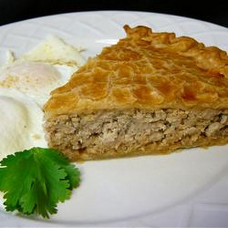 Main Dish Pie Recipes
 Meat Pie Tourtiere Recipe Main Dishes with ground pork