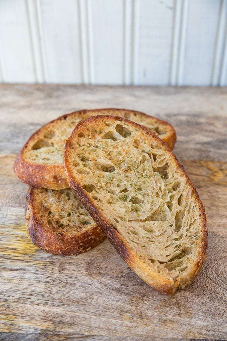 Main Dish With Garlic Bread
 Homemade Garlic Bread Recipe Using Sourdough