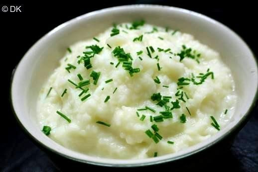 Main Dishes With Mashed Potatoes
 Christmas Main Course Mashed Potatoes With Garlic and