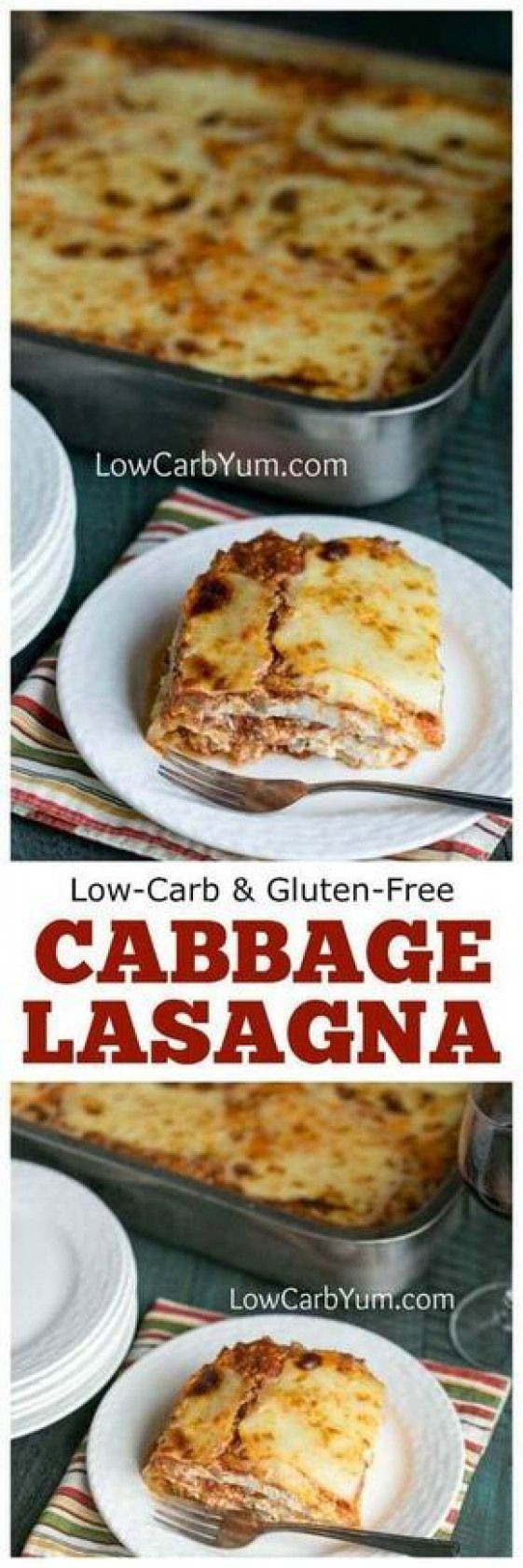 Make Lasagna Ahead Of Time
 An easy low carb dinner idea by making a delicious low